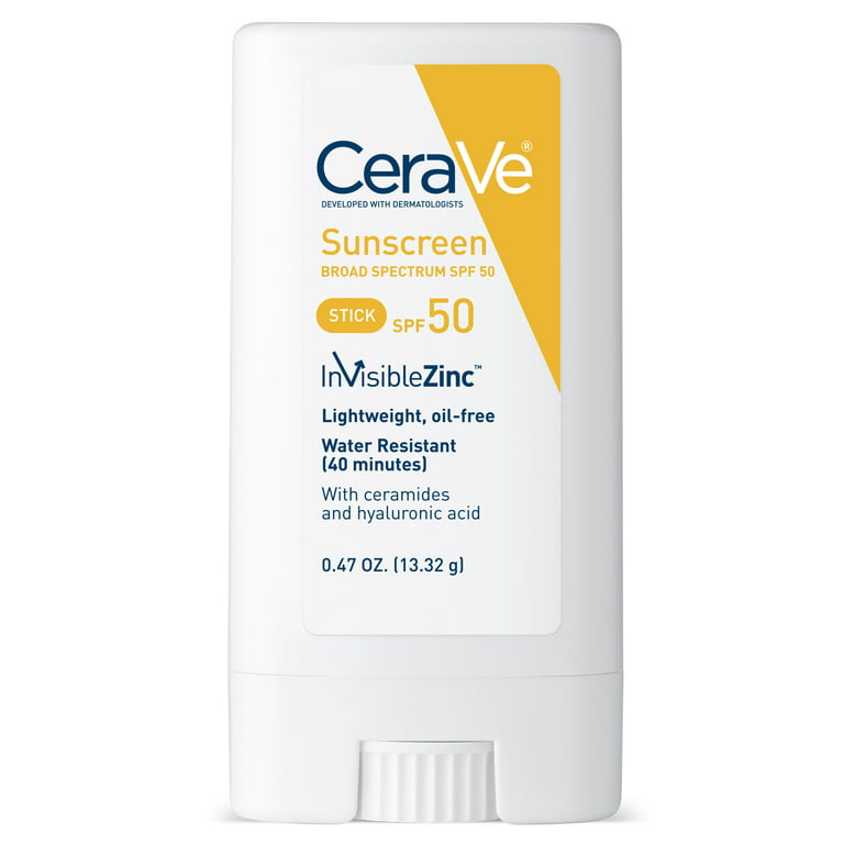 Cerave Protector solar Invisible Zinc Spf#50 Stick 0.47 onzas – Solee