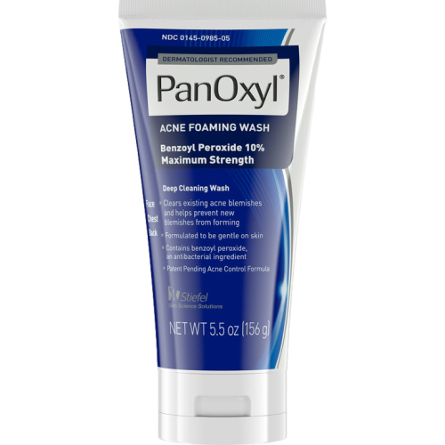 Panoxyl Maximum Strength Antimicrobial Acne Foaming Wash for Face  10% Peróxido Benzoyl